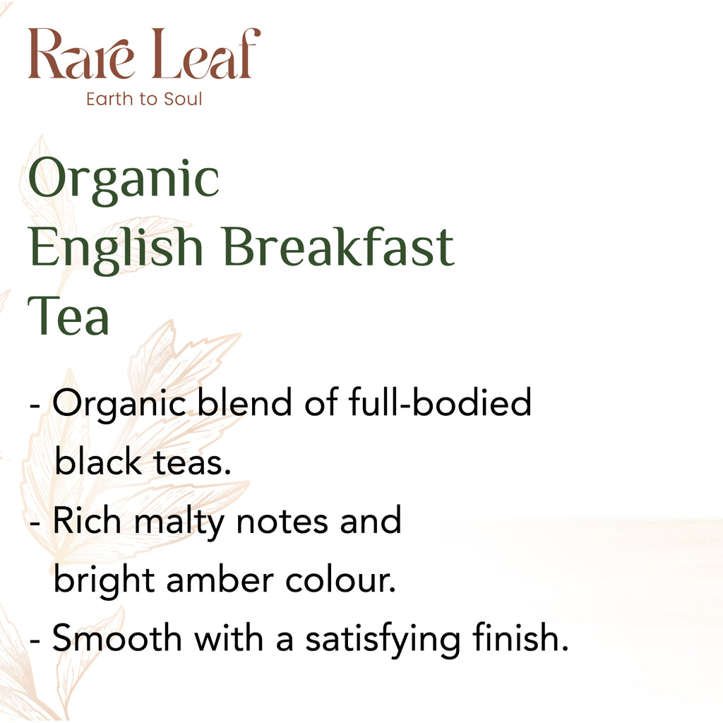 Organic English Breakfast Loose Leaf Tea