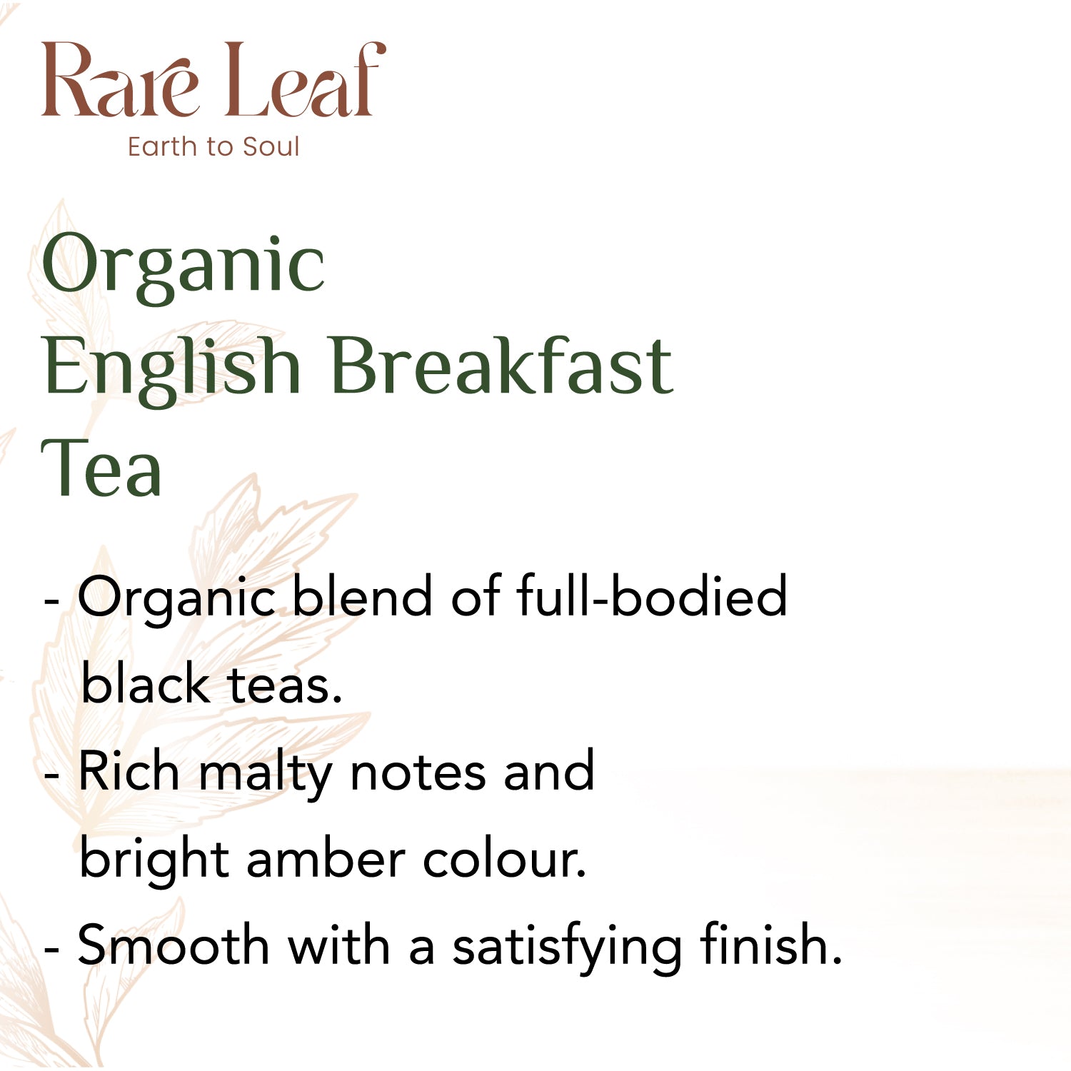 Organic English Breakfast Loose Leaf Tea