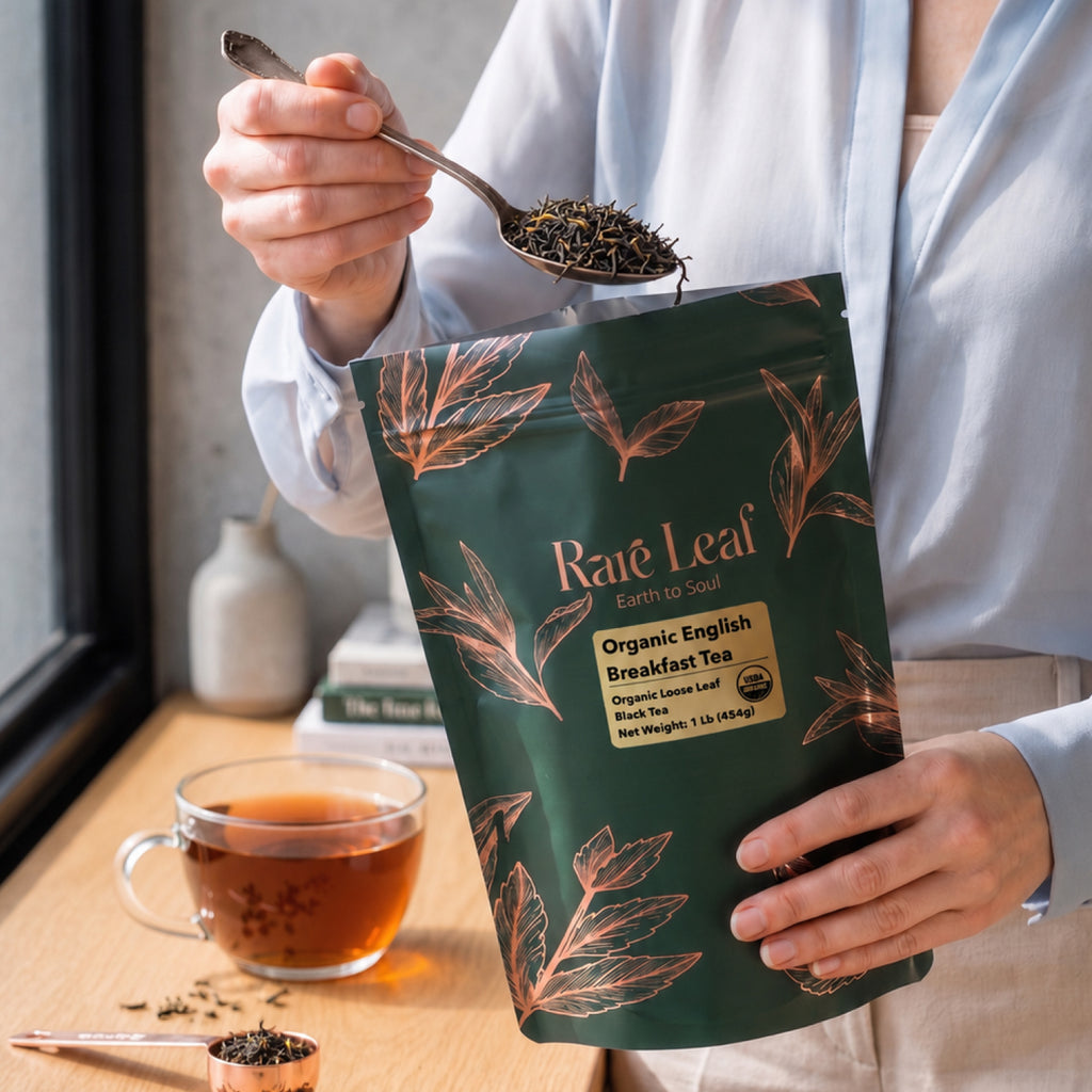 Organic English Breakfast Loose Leaf Tea