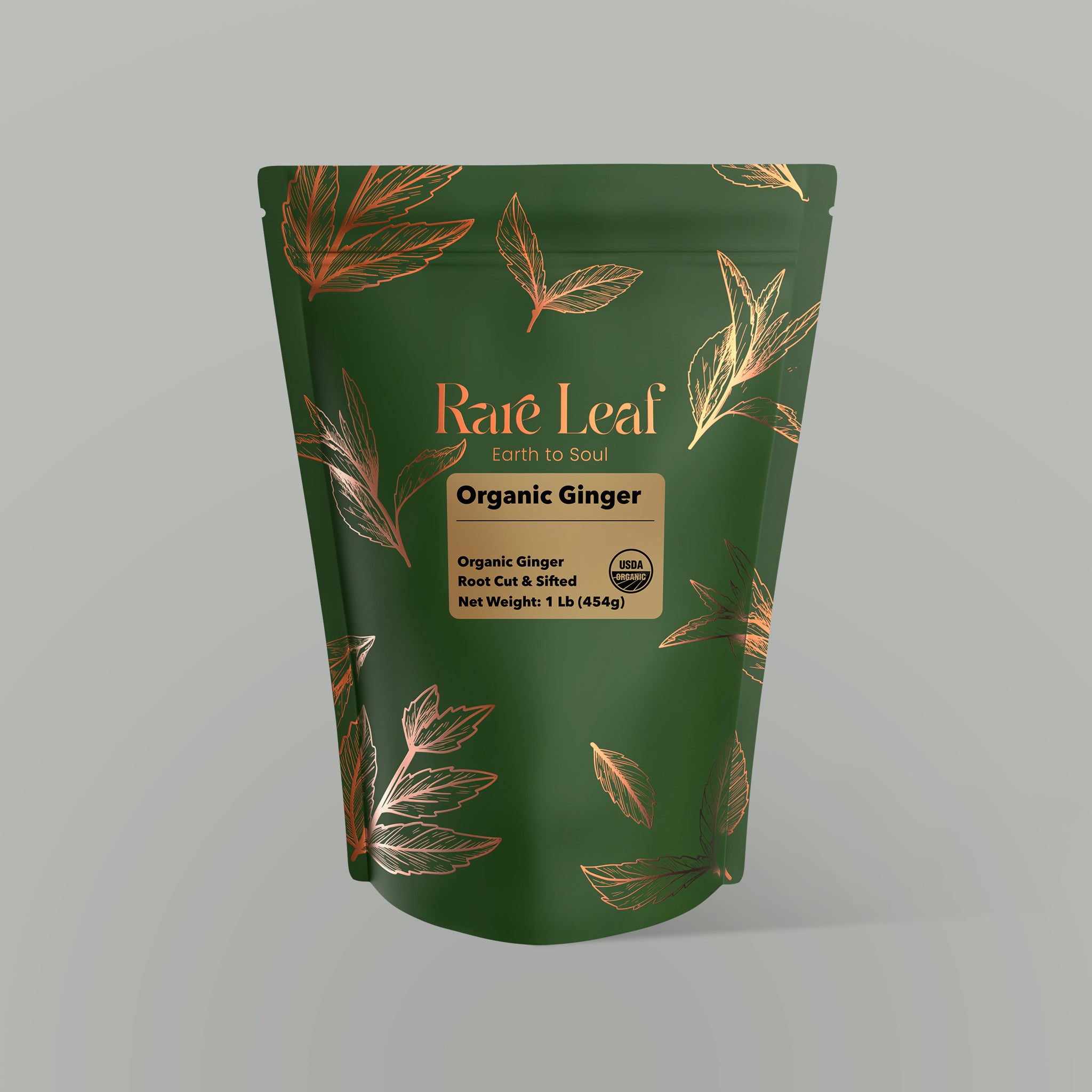 Organic Ginger Root - Cut & Sifted